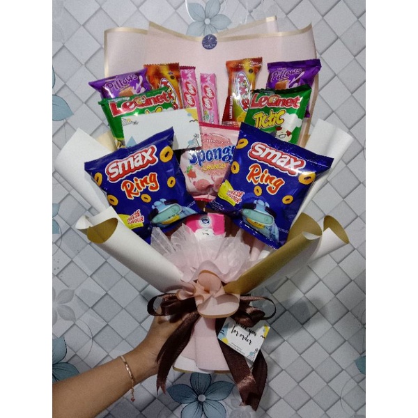 

Buket Snack Murah/Buket wisuda/Buket ultah
