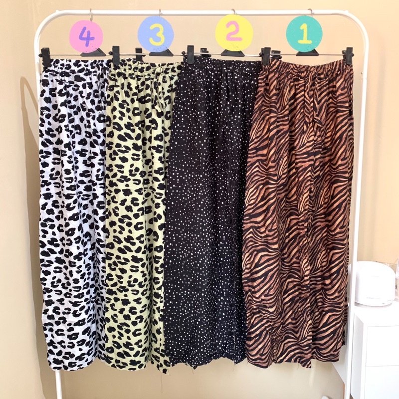 Kulot Motif Animal Abstrak | Kulot Premium