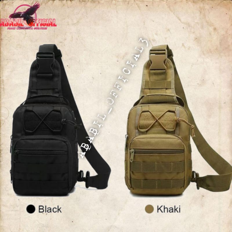 TAS SELEMPANG BOTOL/LUPUS ARMY best seller free logo