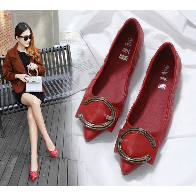 sepatu wanita import flat tipe 1288