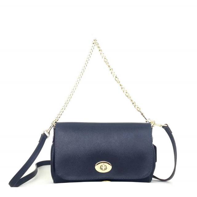 Coach Mini Ruby Crossbody tas selempang slingbag tas original authentic asli navy biru