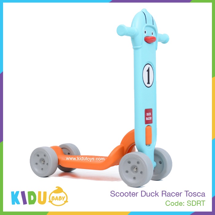 Mainan Anak Labeille Scooter Duck Racer Kidu Baby