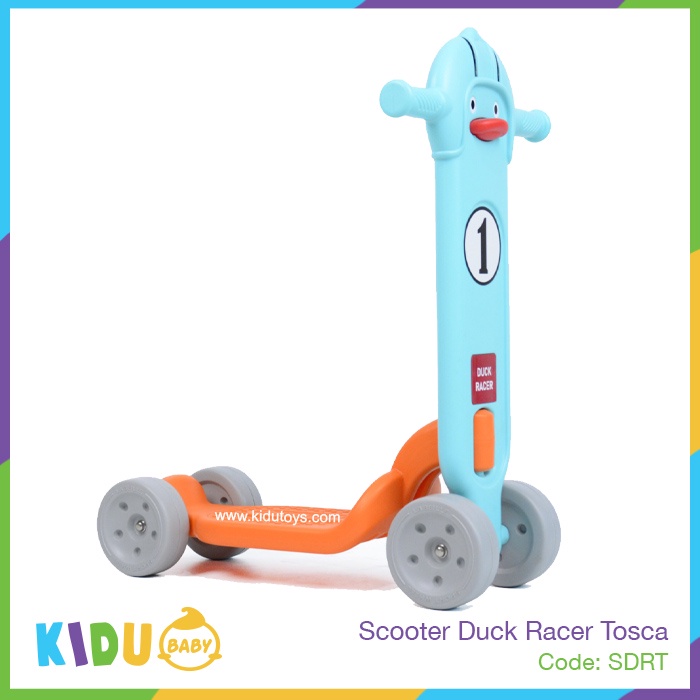 Mainan Anak Labeille Scooter Duck Racer Kidu Baby