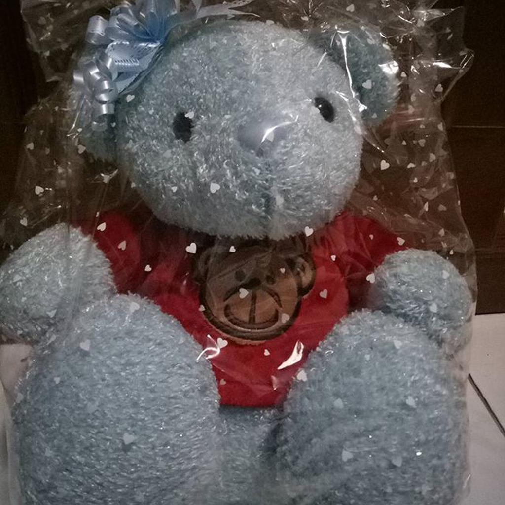Boneka Beruang Biru