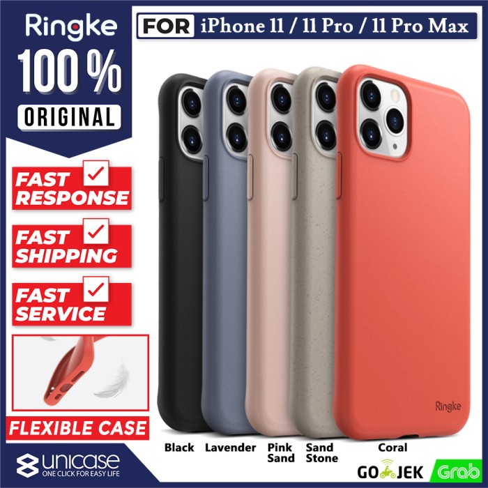 TERBARU- BISA COD Case iPhone 11 Pro Max / 11 Pro / 11 Ringke AIR S Full Softcase Casing - iPhone 11
