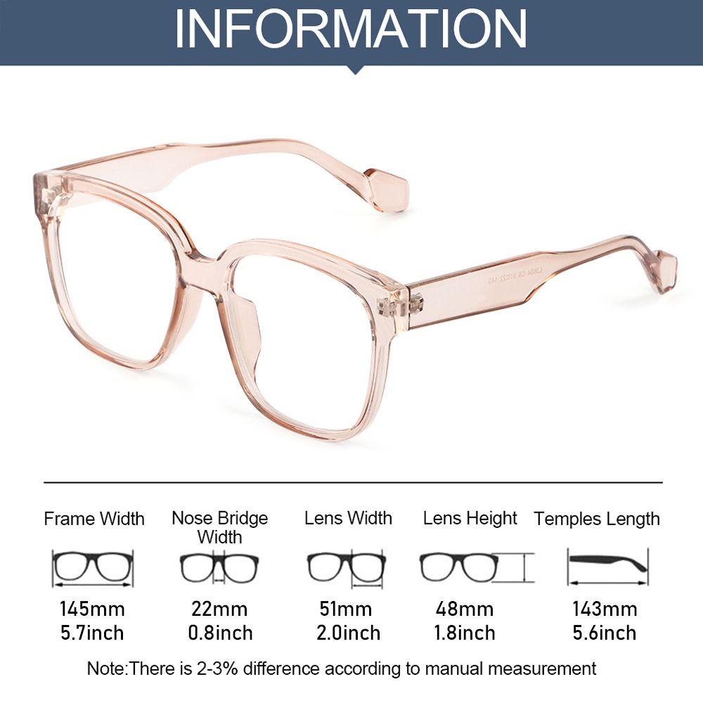 R-flower Vintage Fashion Kacamata Vision Care Wanita Perlindungan Radiasi Spectacles Eyewears