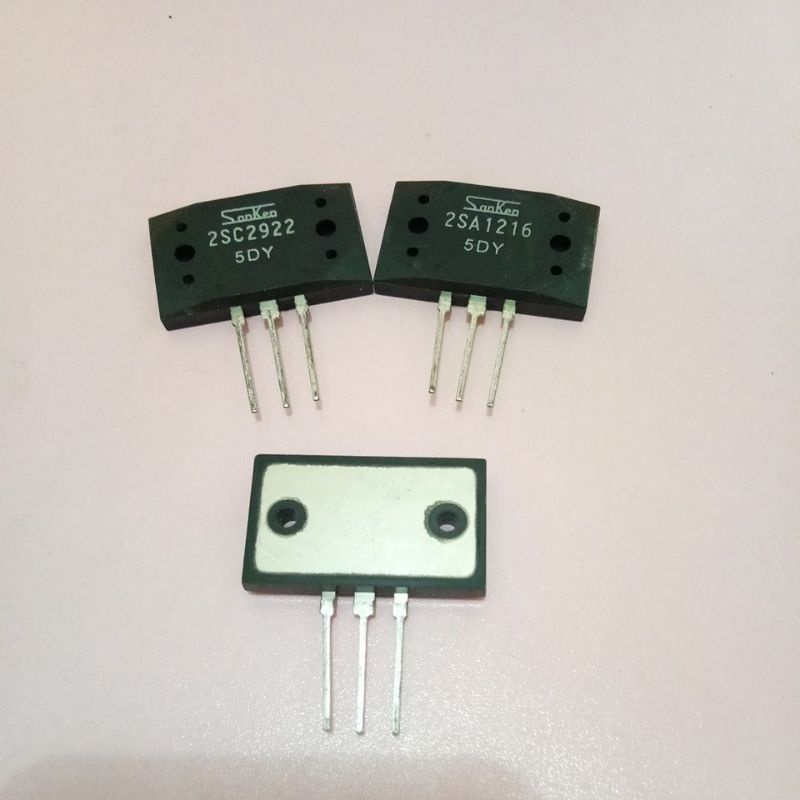 Transistor Sanken SA1216 SC2922 ST ORI 5DY 2SA1295 2SC3264 plus mika