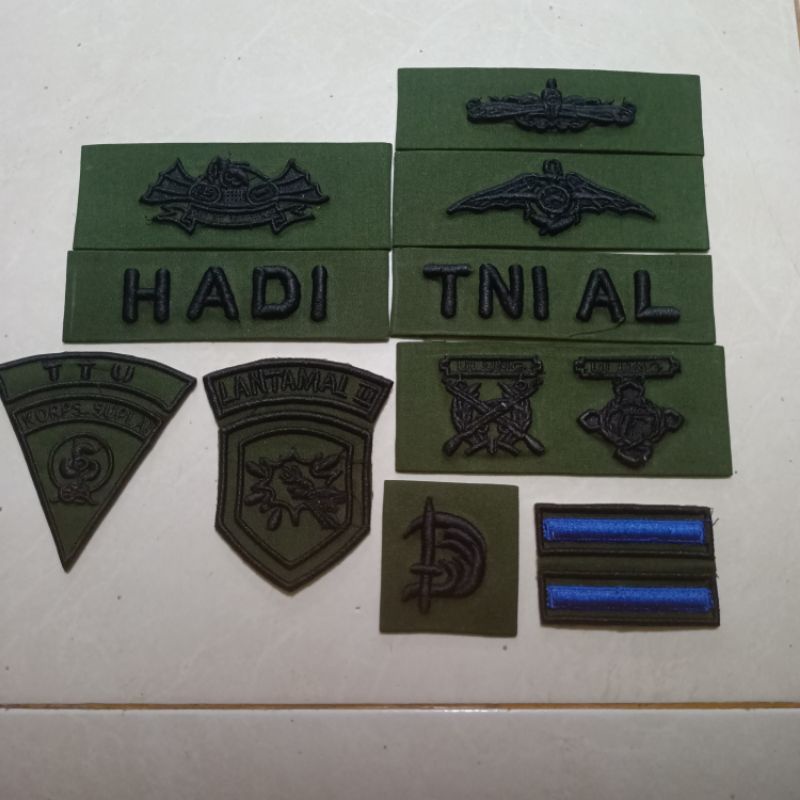 ATRIBUT PDL TNI TIMBUL/ LENGKAP