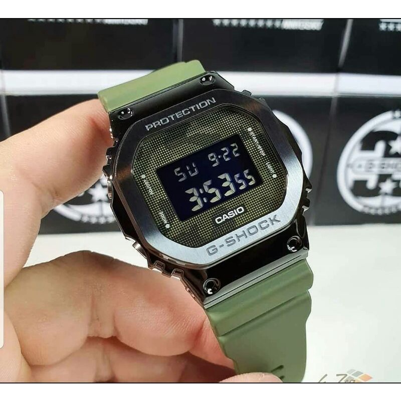 Jam Tangan Pria Merk G-Shock Type Gm-5600B Original Bm Free Box