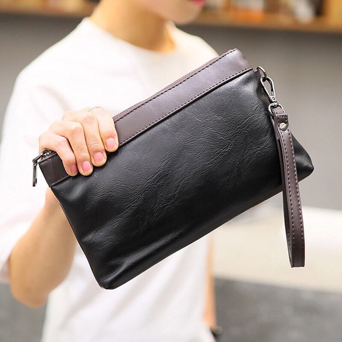 LUXTHER - Tas Tangan Pria - Clutch Pria (LOTUS) / Handbag cowok / clutch cowok / tas tangan pria /ta