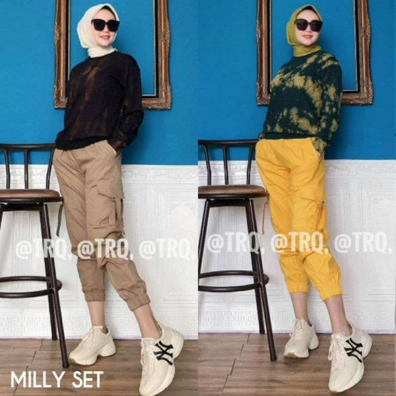 Setelan Celana MILLY SET by TRQ Fashion