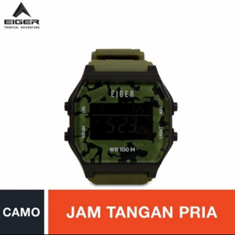 Jam Tangan Eiger1989 Provo Digital Watch Original 100%