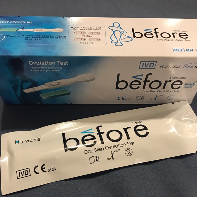 ALAT TES KESUBURAN HUMASIS BEFORE OVULATION TEST
