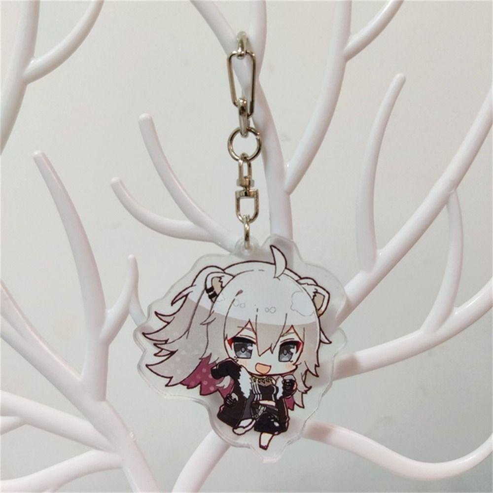 Lanfy Hololive Gantungan Kunci Anime Pernak Pernik Vtuber Watson Amelia Gawr Gura Cosplay Hololive Keyring