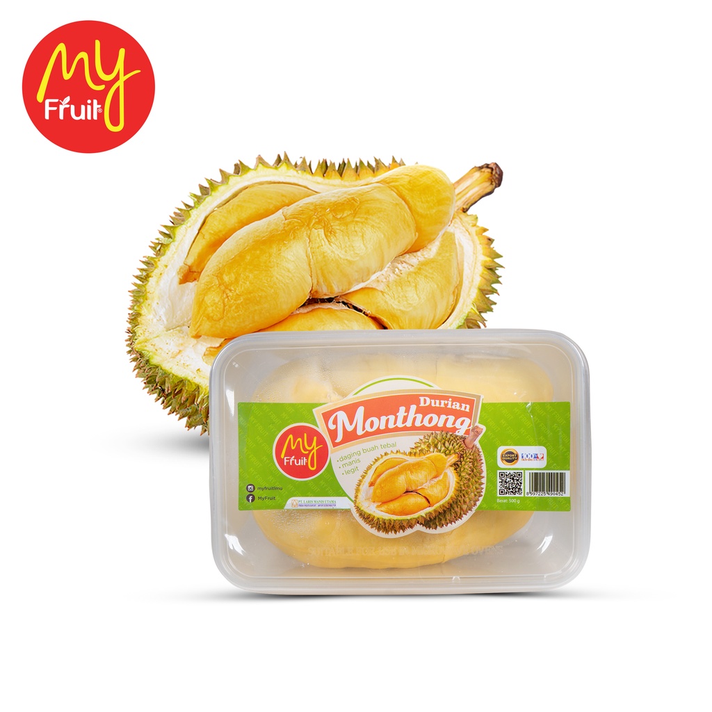 

My Fruit Surabaya - Frozen Durian Monthong [450-500gr]