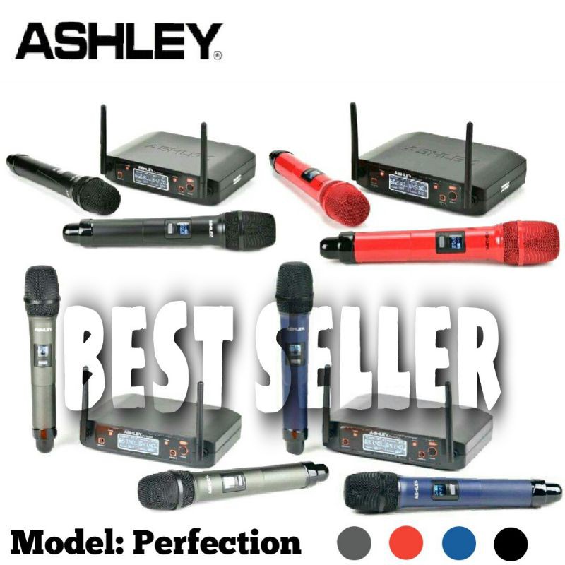 Mic ASHLEY PERFECTION Original Wireless Handheld - Soundbest CK 121 PP