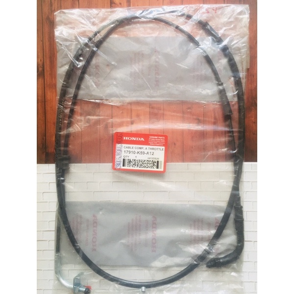 KABEL GAS ATAS VARIO 125 LED 150 LED NEW K59(17910-K59-A12)