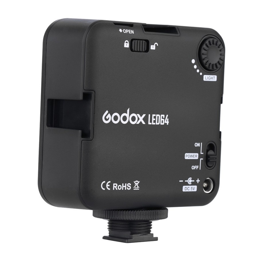 Godox LED64 LED Video LED Lamp For DSLR Camera Videography