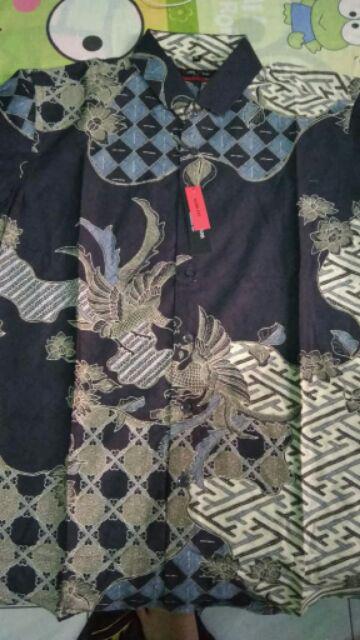 Kemeja Batik Pria Slim Fit Tk01