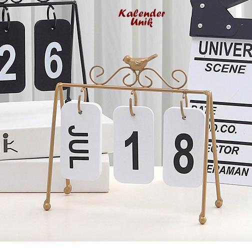 

❃ Kalender Unik MERPATI, Model Gantung, tanpa batas, cocok utk kado / hadiah ❂