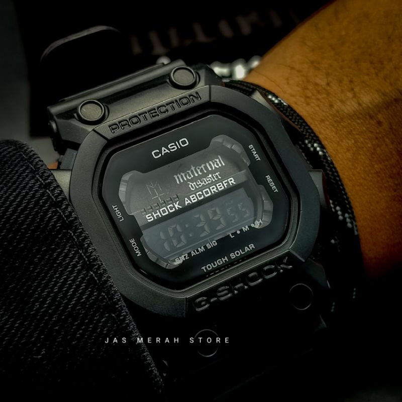 Jam Tangan Pria G Shock Kingkong X Maternal Ds Custom Full Black Include Bonus