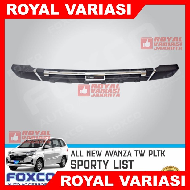 Pengaman Tanduk Belakang All new Avanza/Veloz 2012-2018 Bumper Guard
