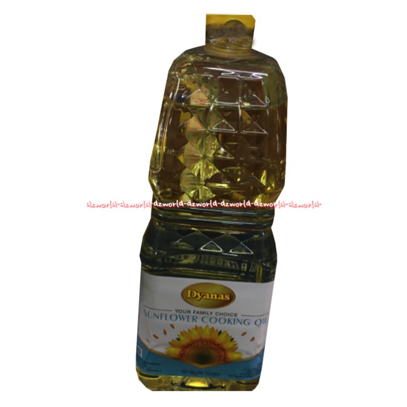 Dyanas Sunflower 2L Cooking Oil Minyak Goreng Biji Matahari Dyana Dianas Sun flowers 2 Litter Sun Flower