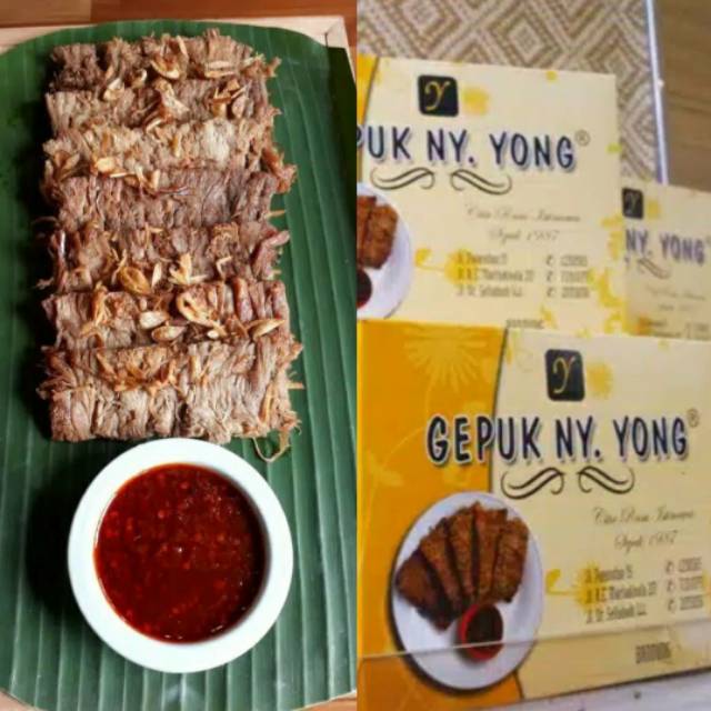 CLOSED ORDER Gepuk Ny.YONG Bandung PO Rabu, 7 juli 2021