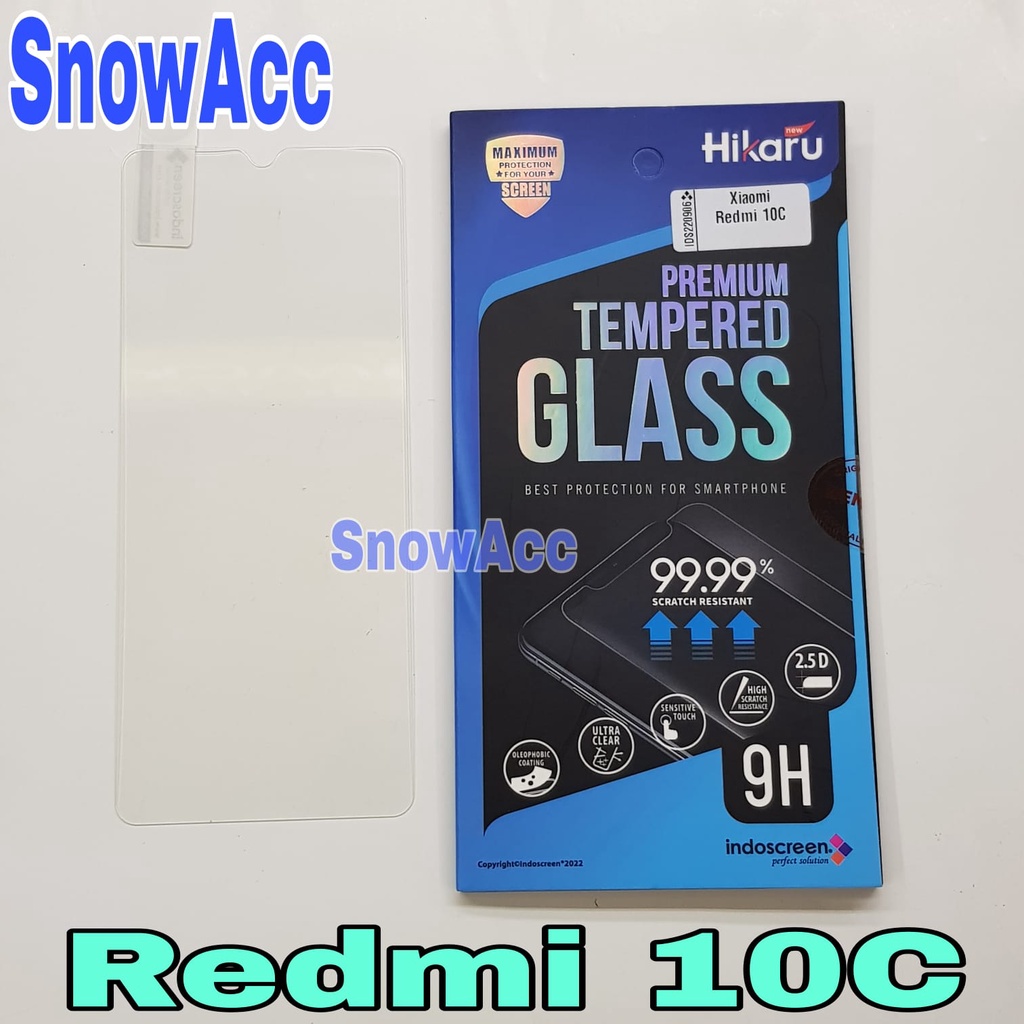 Hikaru Tempered Glass Redmi 10C Anti Gores Kaca Xiaomi Redmi 10c