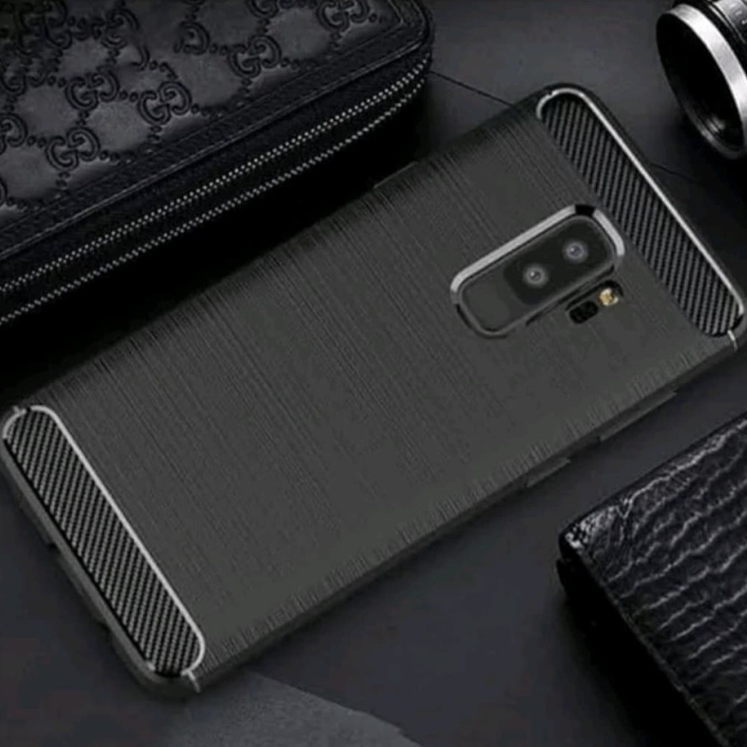 CASE SLIM FIT CARBON IPAKY SAMSUNG GALAXY S9 PLUS SOFTCASE - FA