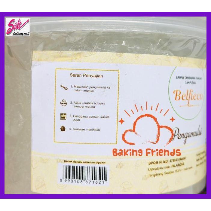 

Giragi- Belfieco Emulsifier Kue 250Gr / Pengemulsi Pengembang Pelembut -Makanan-Minuman.