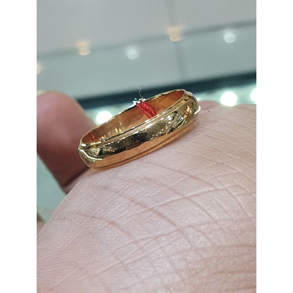 wedding ring cincin ring polos emas wedding ring