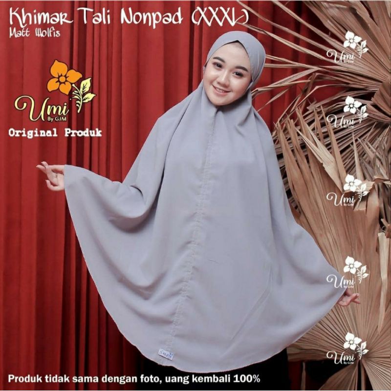 Khimar Hijab Jumbo Non Ped XXXL Khimar Syar'i Hijab Syar'i Ory By Umi