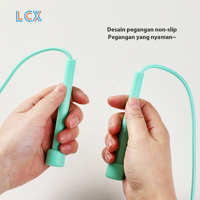 LCX SPEEDS Skipping Skiping Lompat Tali Loncat Jump Rope Alat Olahraga beban