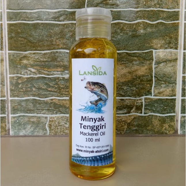 Minyak Ikan Tenggiri 100 ml Mackerel Fish Oil Tengiri Makarel