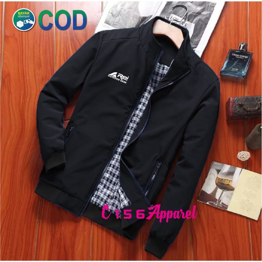 Jaket Semi Anti Air Musim Dingin Outdoor Indoor Premium REI-3