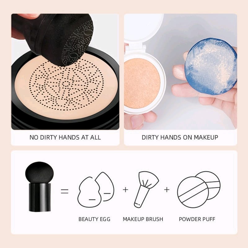 BPOM BIOAQUA x Sunisa Air Cushion BB Cream CC Cushion 20g / Cushion Waterproof / Bedak Anti Air ORIGINAL