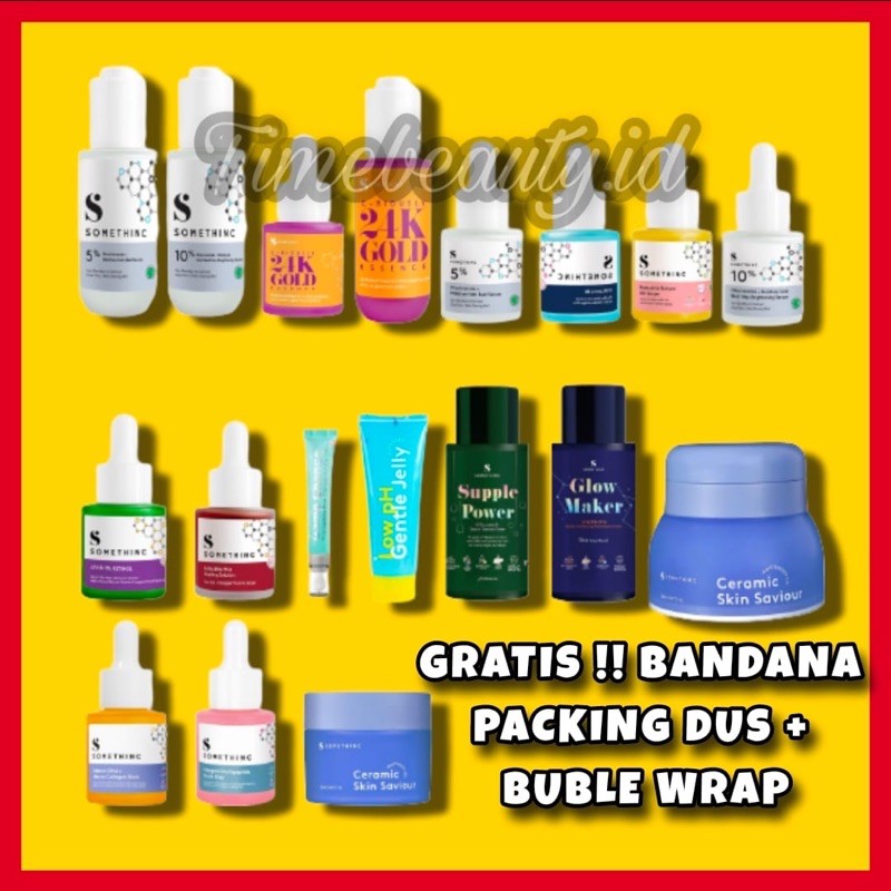 SOMETHINC SERUM NIACINAMIDE 5% | HYALURONIC B5 | BAKUCHIOL | AHA BHA | RETINOL | CERAMIC SOMETHINK