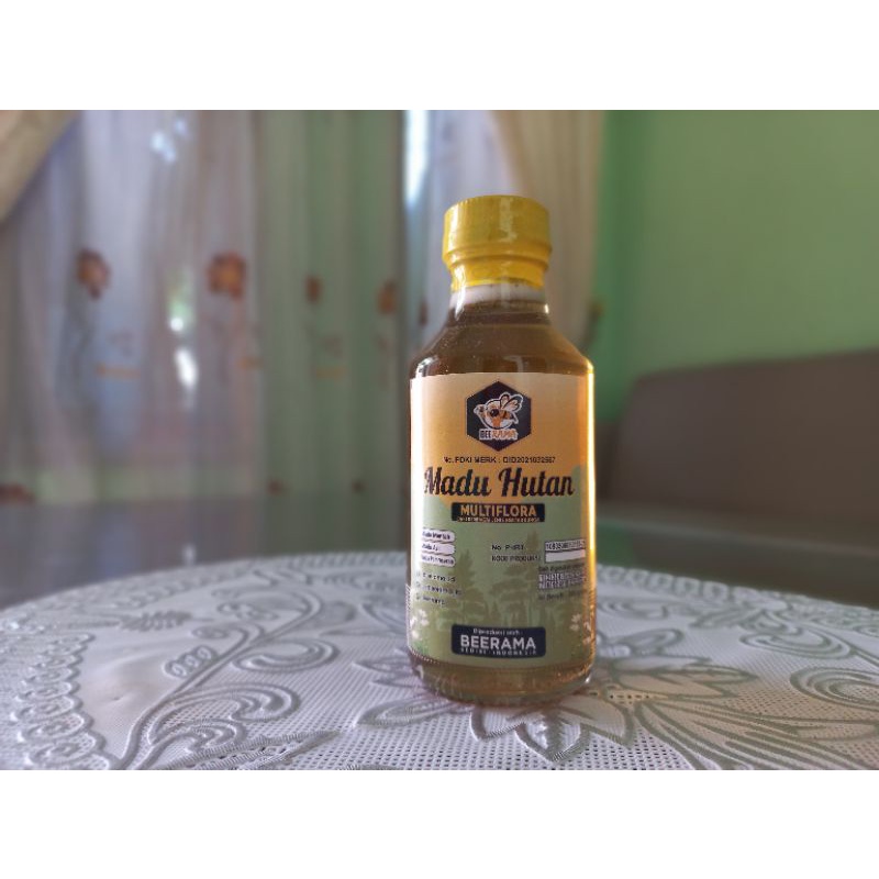 

MADU HUTAN MULTIFLORA MURNI KUALITAS PREMIUM 200gr.