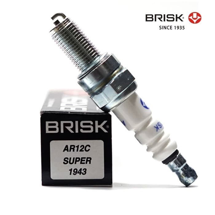 Busi Motor Brisk Copper AR12C Vario, Nmax, Aerox, Vixion, Beat, R15