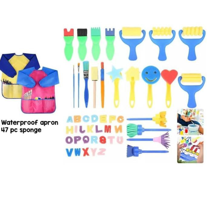 

TERBARU ART PAINTING SET - BAJU MEWARNAI - BIRU PERALATAN MELUKIS ART SET MENGGAMBAR