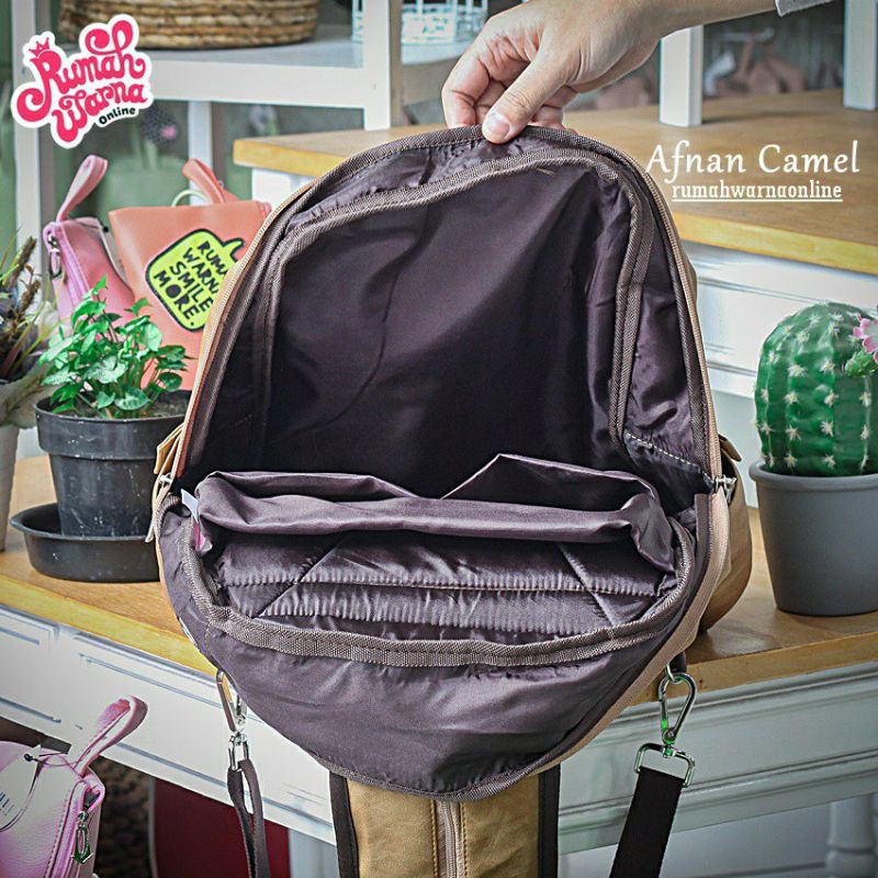 Tas Ransel Afnan Rumah Warna