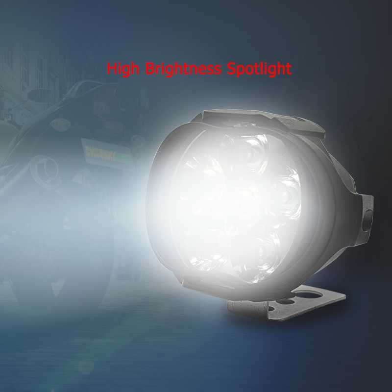 BISA COD - ANTOSTRELED Lampu Tembak Motor LED High Beam 1000 Lumens 2 PCS - U5