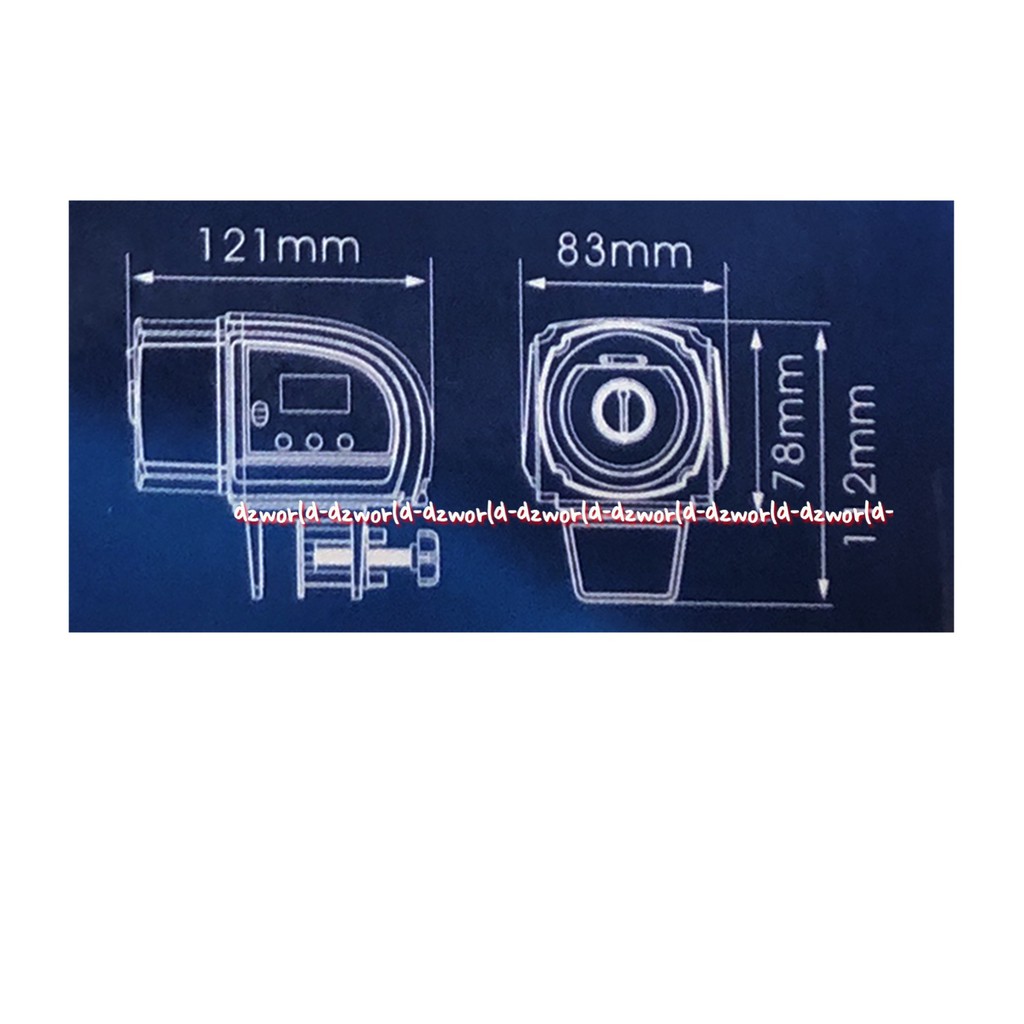 Boyu Food Timer Aquarium ZW-66 Alat Pemberi Makanan Ikan