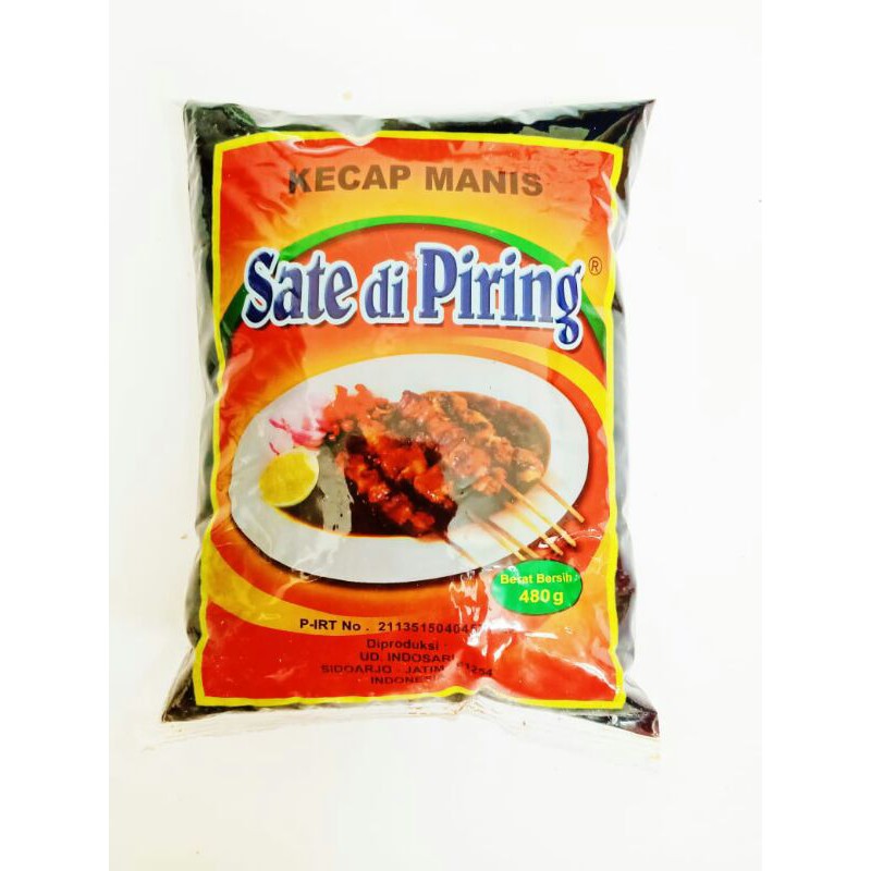 

Kecap Manis Sate di Piring 480 gr