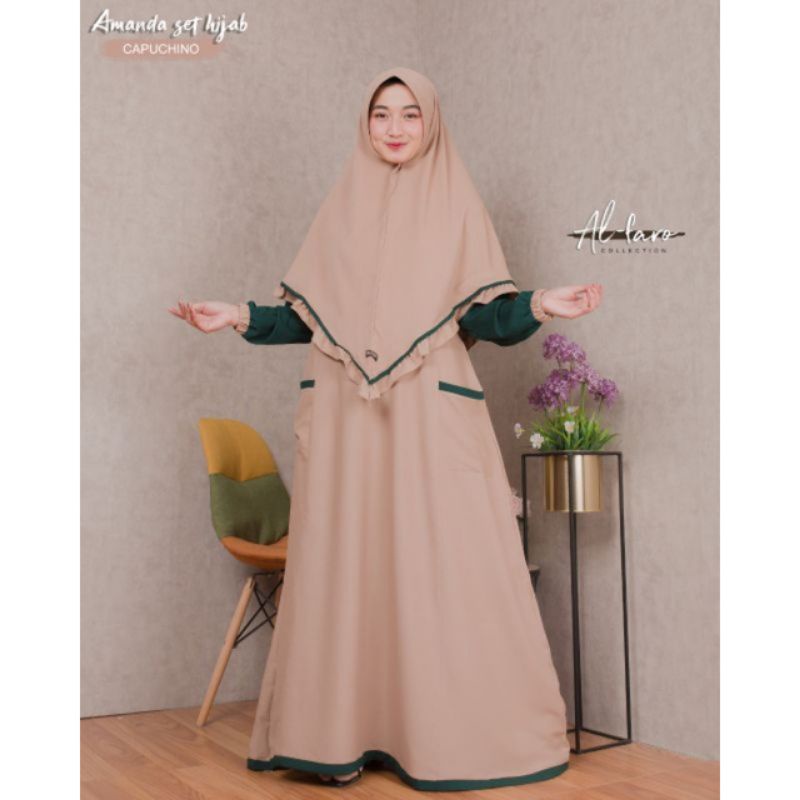 GAMIS SYARI AMANDA SET BY ALFARO / MOSLEMA OFFICIAL