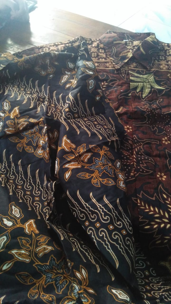 Batik Pekalongan | Kemeja Batik Pria Lengan Panjang Modern Kantor M L Xl Xxl Xxxl
