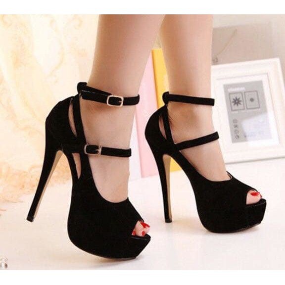 IMPORT Cafana Sandal High Heels Wanita Tali SDH167 Heels