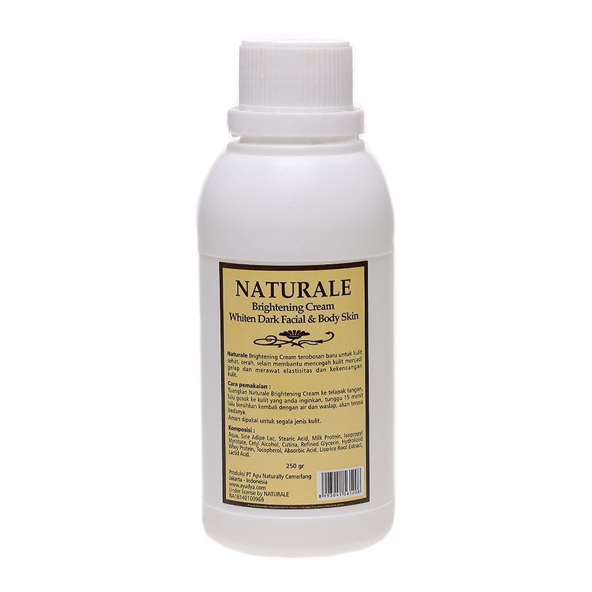 BLEACHING BADAN - NATURALE BLEACHING CREAM 250GR ORIGINAL BPOM - BLEACHING BADAN 250GR