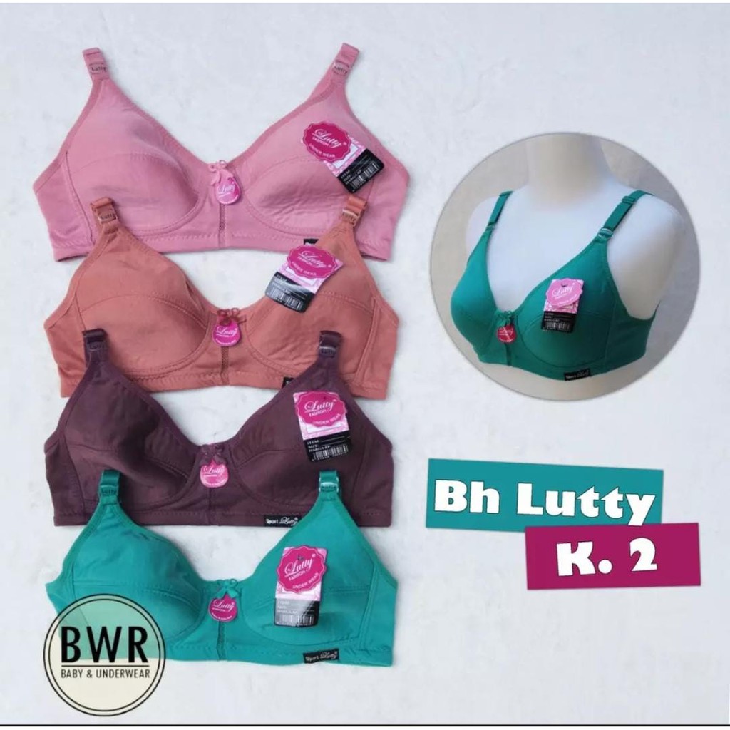 LUTTY KANCING DUA | Bh sport lutty berkualitas | Bra lutty | pakaian dalam | bra sport